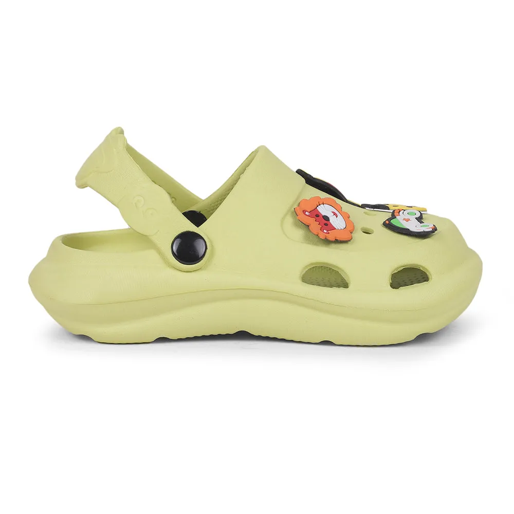 Lucy & Luke By Liberty ALEX Kids Green Clogs