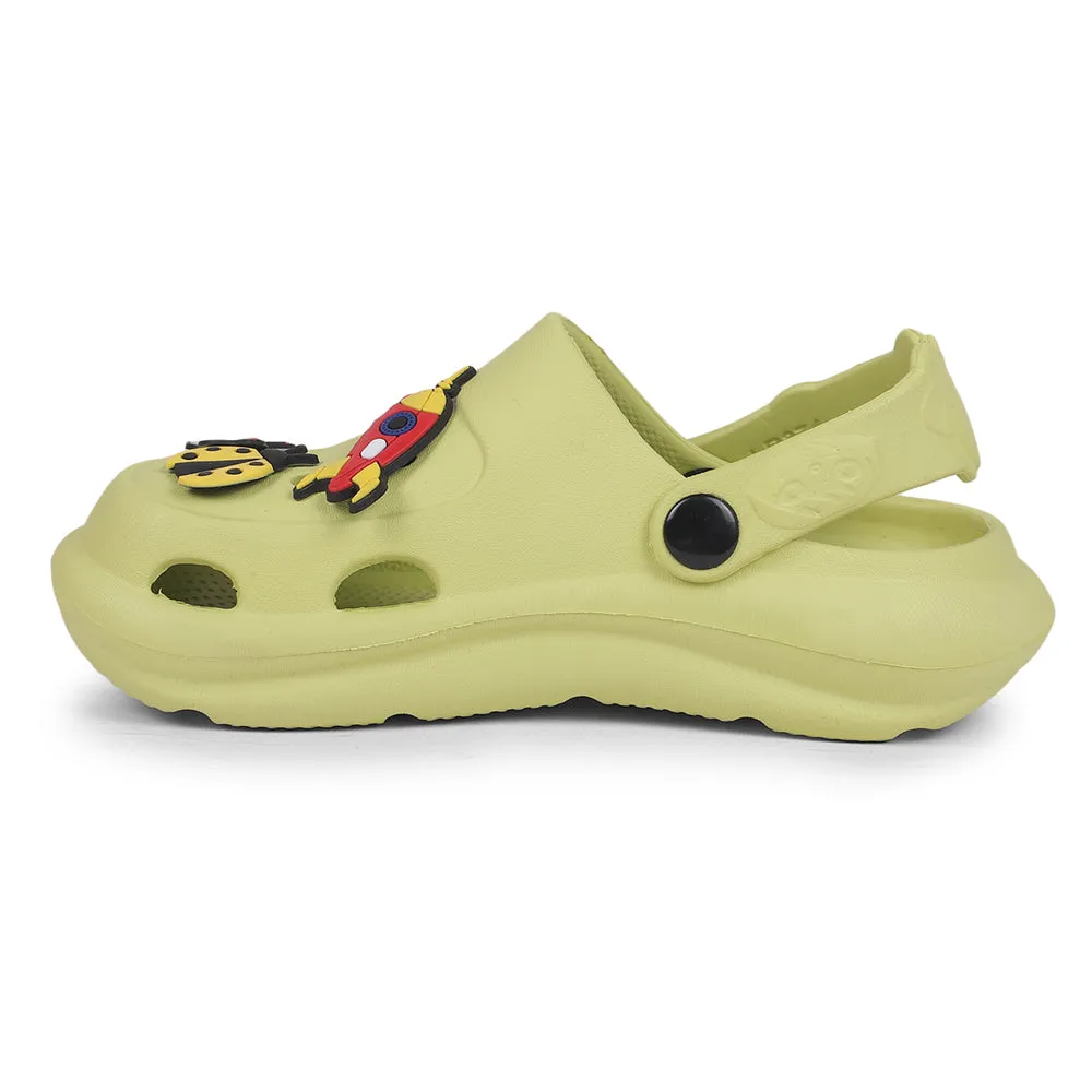 Lucy & Luke By Liberty ALEX Kids Green Clogs