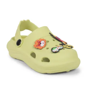 Lucy & Luke By Liberty ALEX Kids Green Clogs
