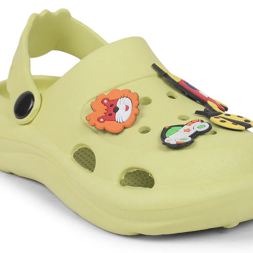 Lucy & Luke By Liberty ALEX Kids Green Clogs