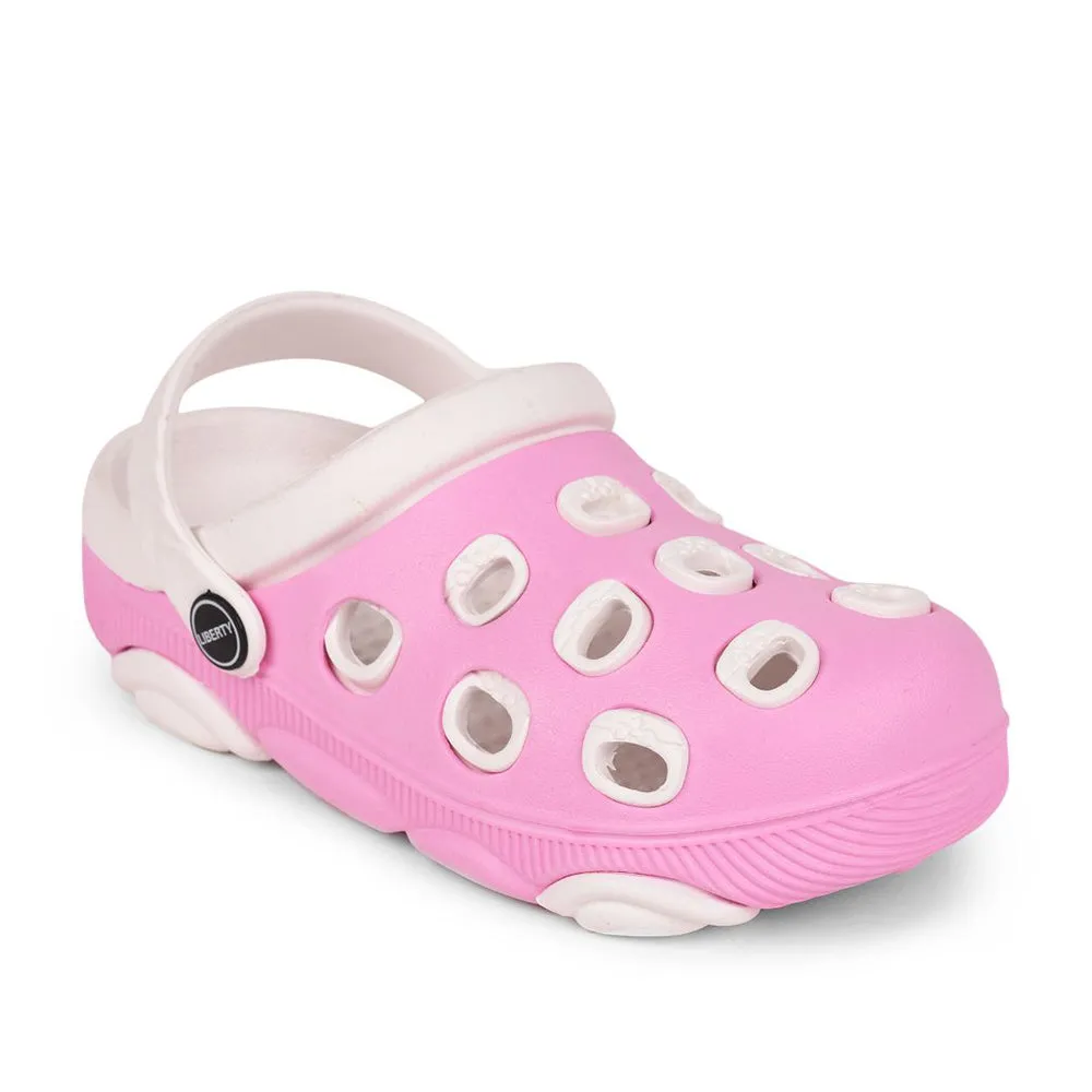 Lucy & Luke By Liberty LPMXT-833 Kids Pink Clogs