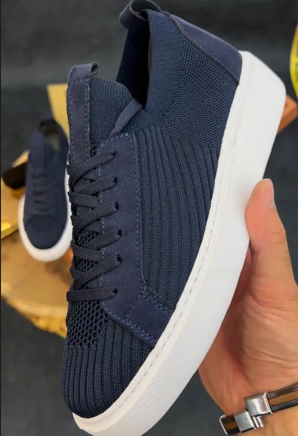 Men's New Comfortable Knitted Casual Shoes
