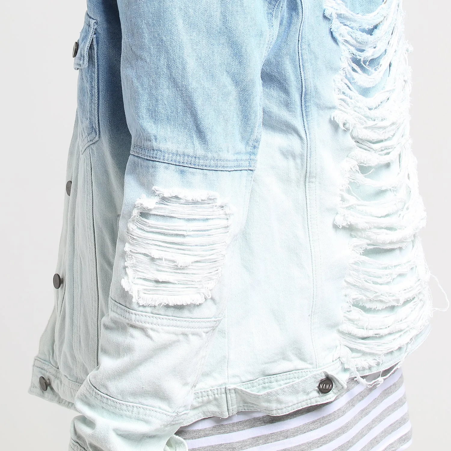 Nana Judy Sawyer Denim Jacket Indigo/Bleach