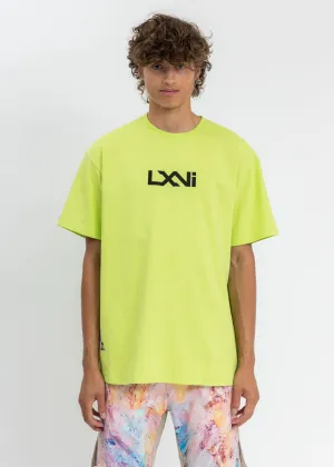Neon Green LXVI Logo T-Shirt