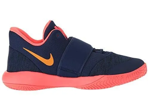 Nike Boy's KD Trey 5 VI Basketball Shoe Blue Void/Orange Peel/Flash Crimson Size 7 M US