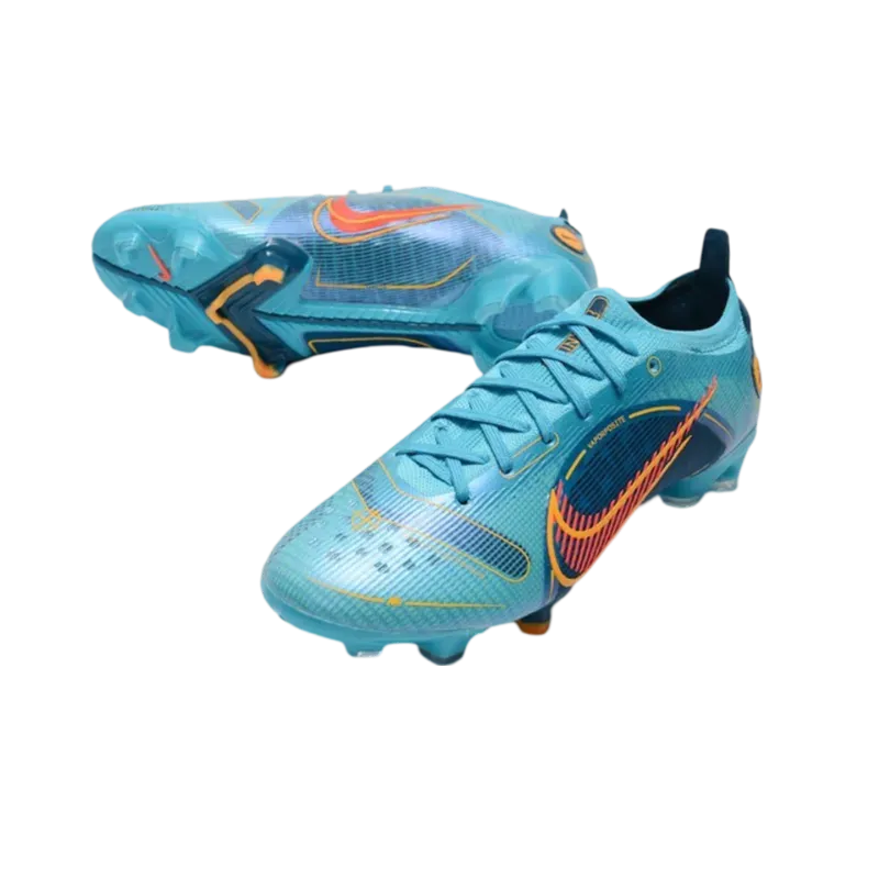 Nike Mercurial Vapor 14 Elite FG Blue Chlorine Orange Laser Marina - Goatkits Boots