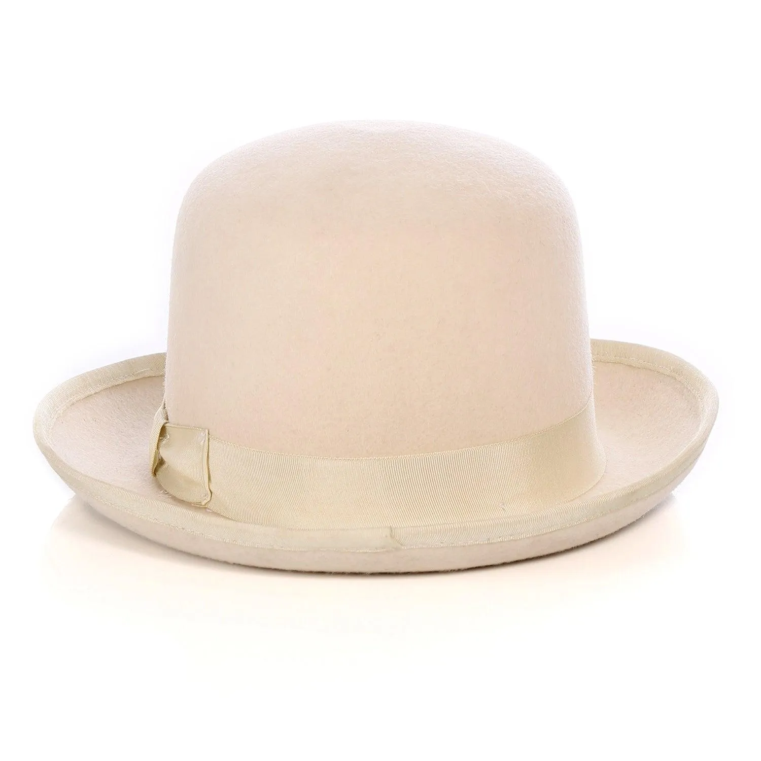 Off-White Premium Wool Derby Bowler Hat