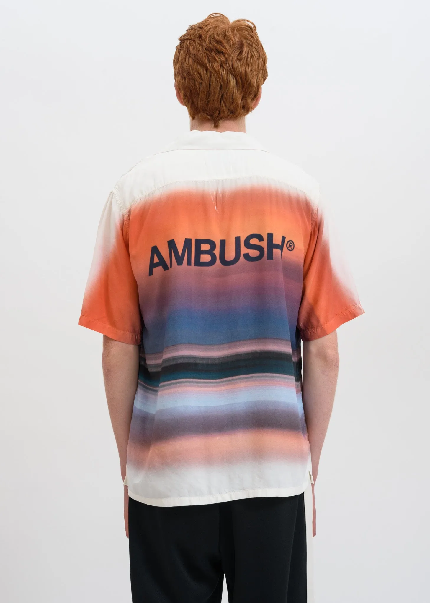 Orange Hawaiian Shirt