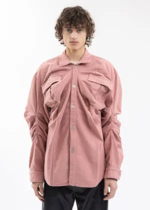 PINK CARGO SHIRT JACKET
