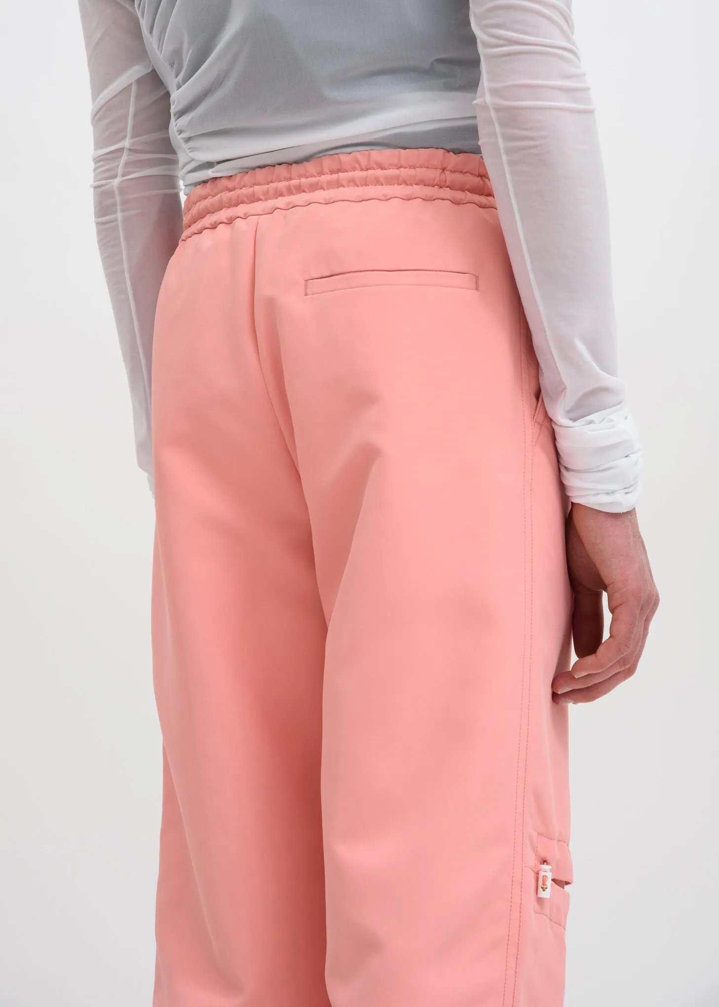 Pink Drawstring Trousers