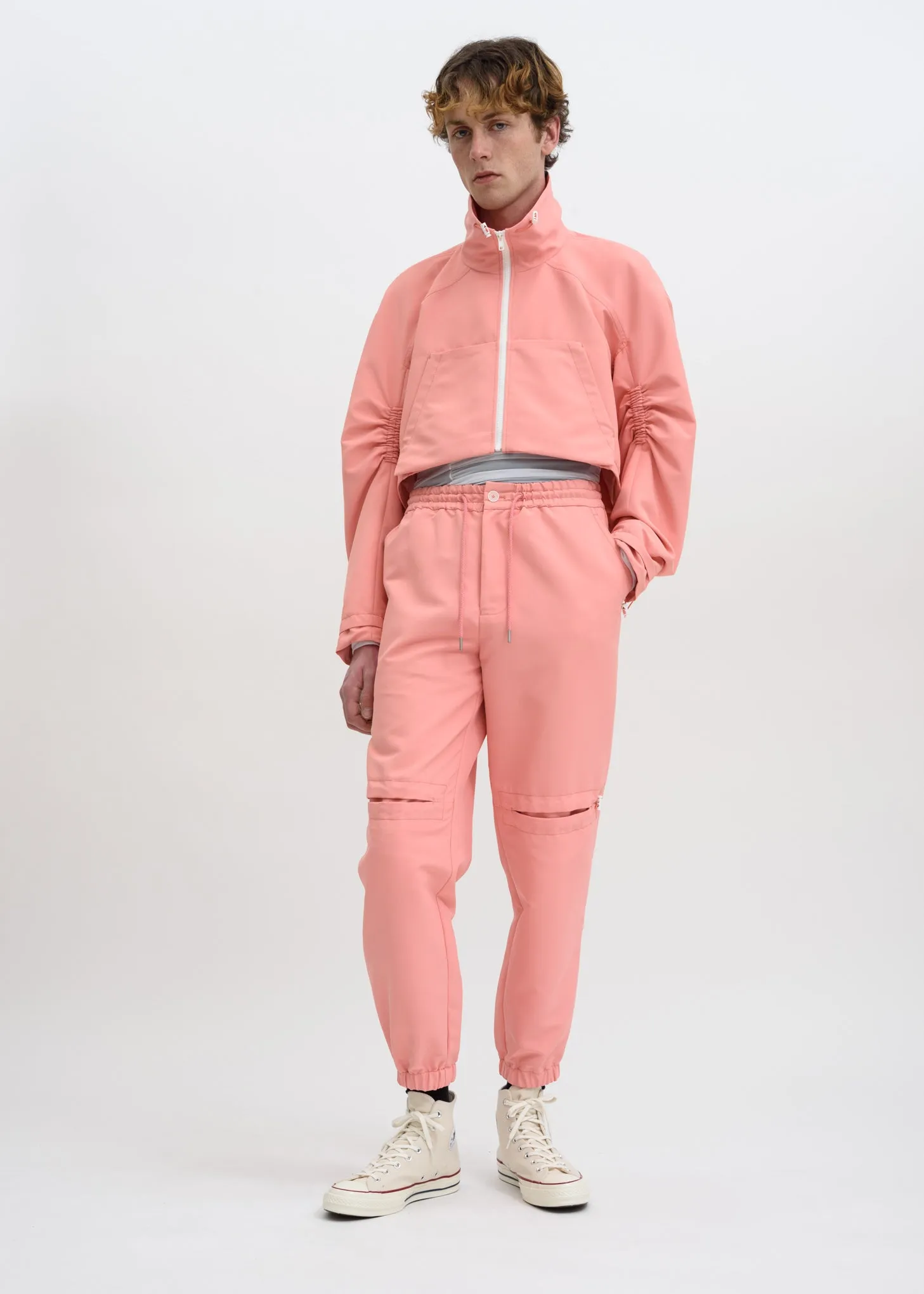 Pink Drawstring Trousers