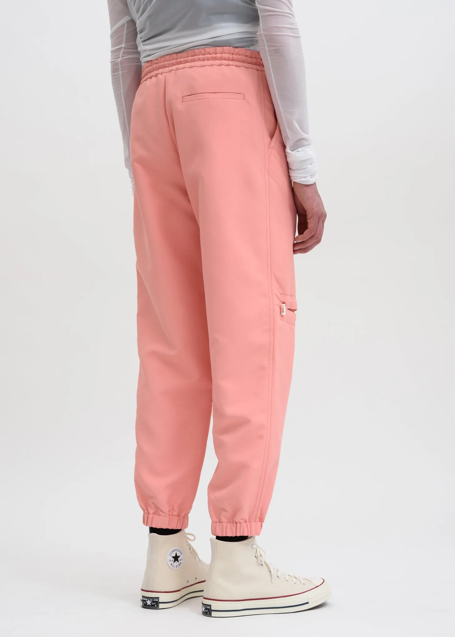 Pink Drawstring Trousers