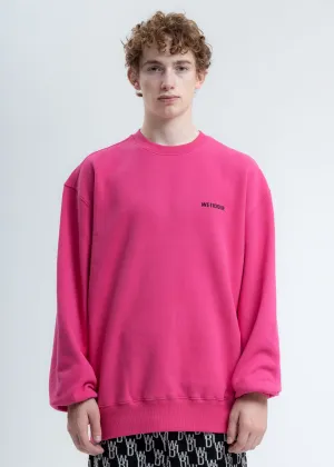 Pink WD Round Logo Sweatshirt