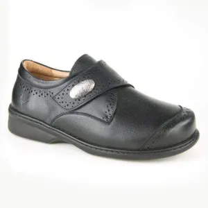 Portofino Women's Velcro Dress Shoes- Nero