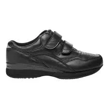 Propet Women's Tour Walker Velcro Walking Shoes- Black