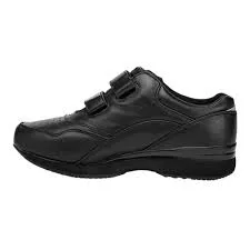 Propet Women's Tour Walker Velcro Walking Shoes- Black