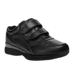 Propet Women's Tour Walker Velcro Walking Shoes- Black