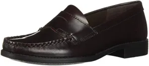 School Issue Ivy Women's Burgundy Leather Penny Loafers