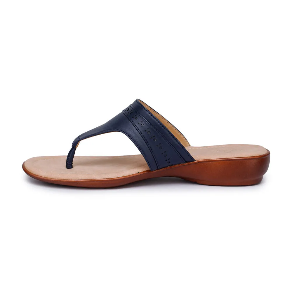 Senorita Casual (Blue) Slipper For Women MMJ-101 By Liberty
