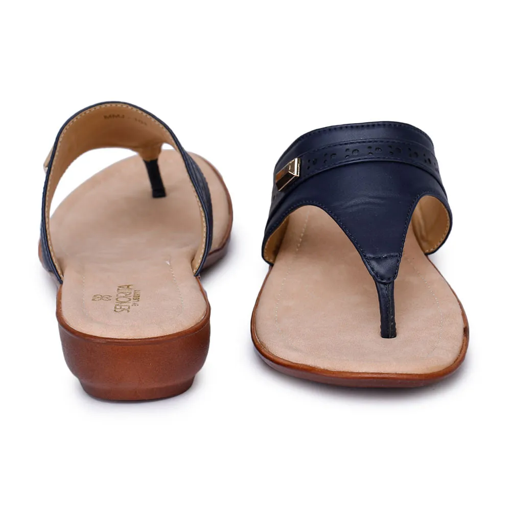 Senorita Casual (Blue) Slipper For Women MMJ-101 By Liberty