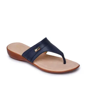 Senorita Casual (Blue) Slipper For Women MMJ-101 By Liberty
