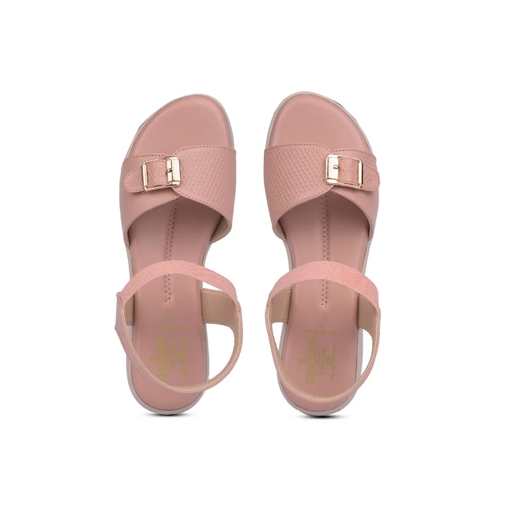 Senorita Peach Casual Sandal For Women MK-231 By Liberty