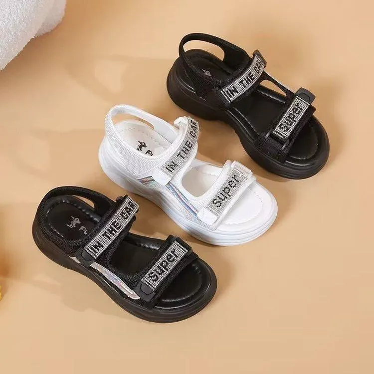 Simple Comfortable Thick-soled Beach Shoes