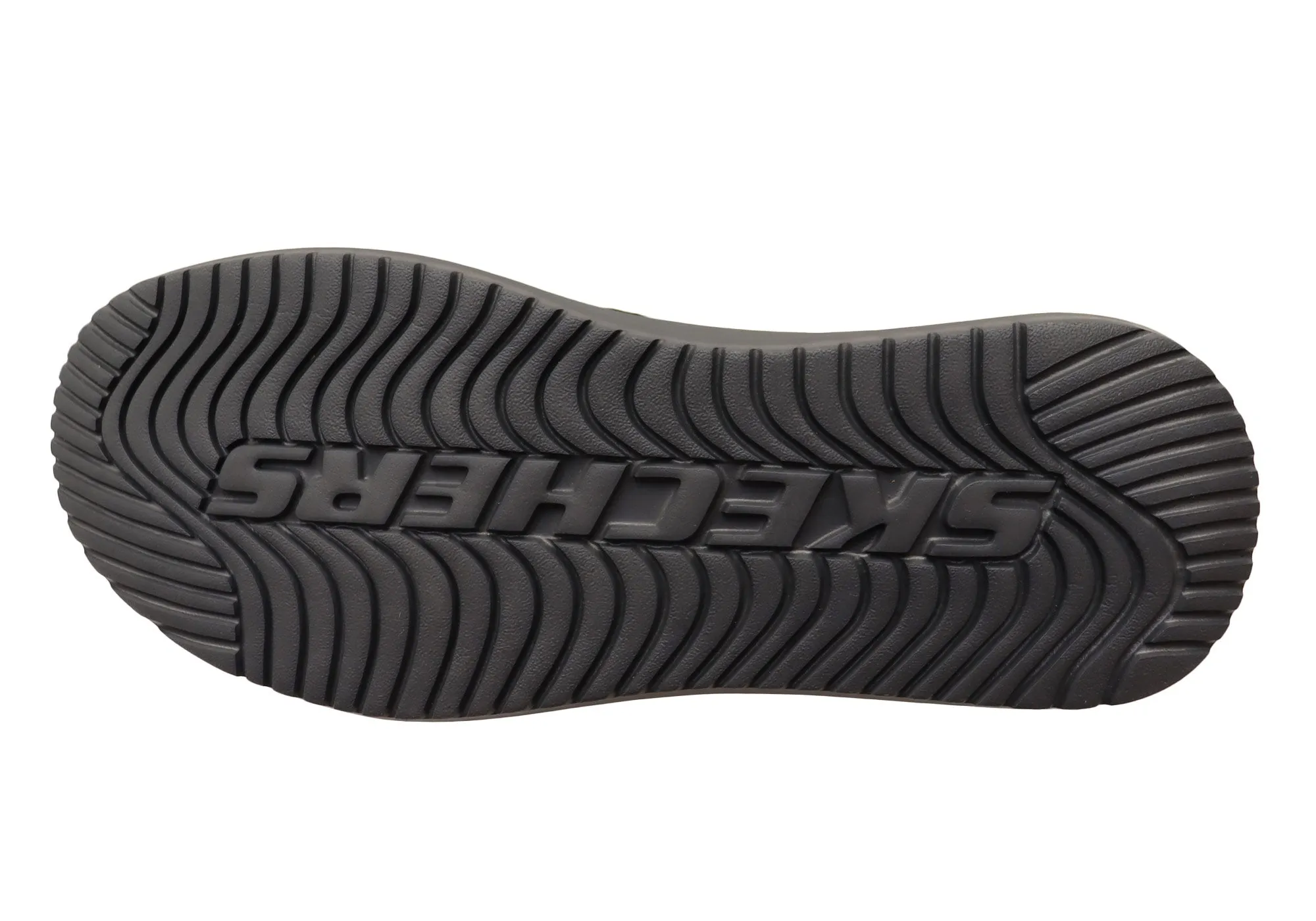 Skechers Mens Proven Valargo Comfortable Leather Lace Up Shoes