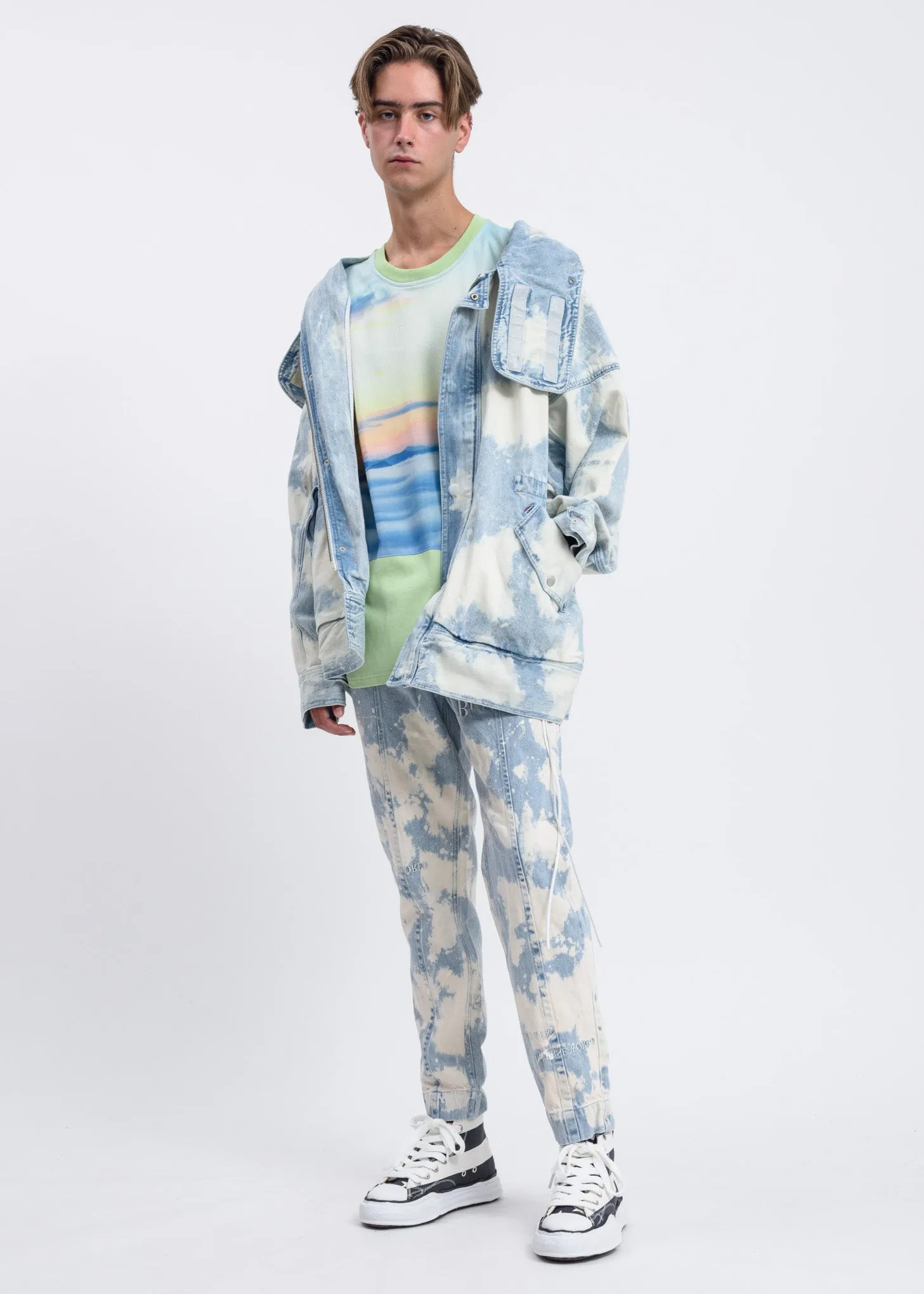 Splatter Denim Jeans