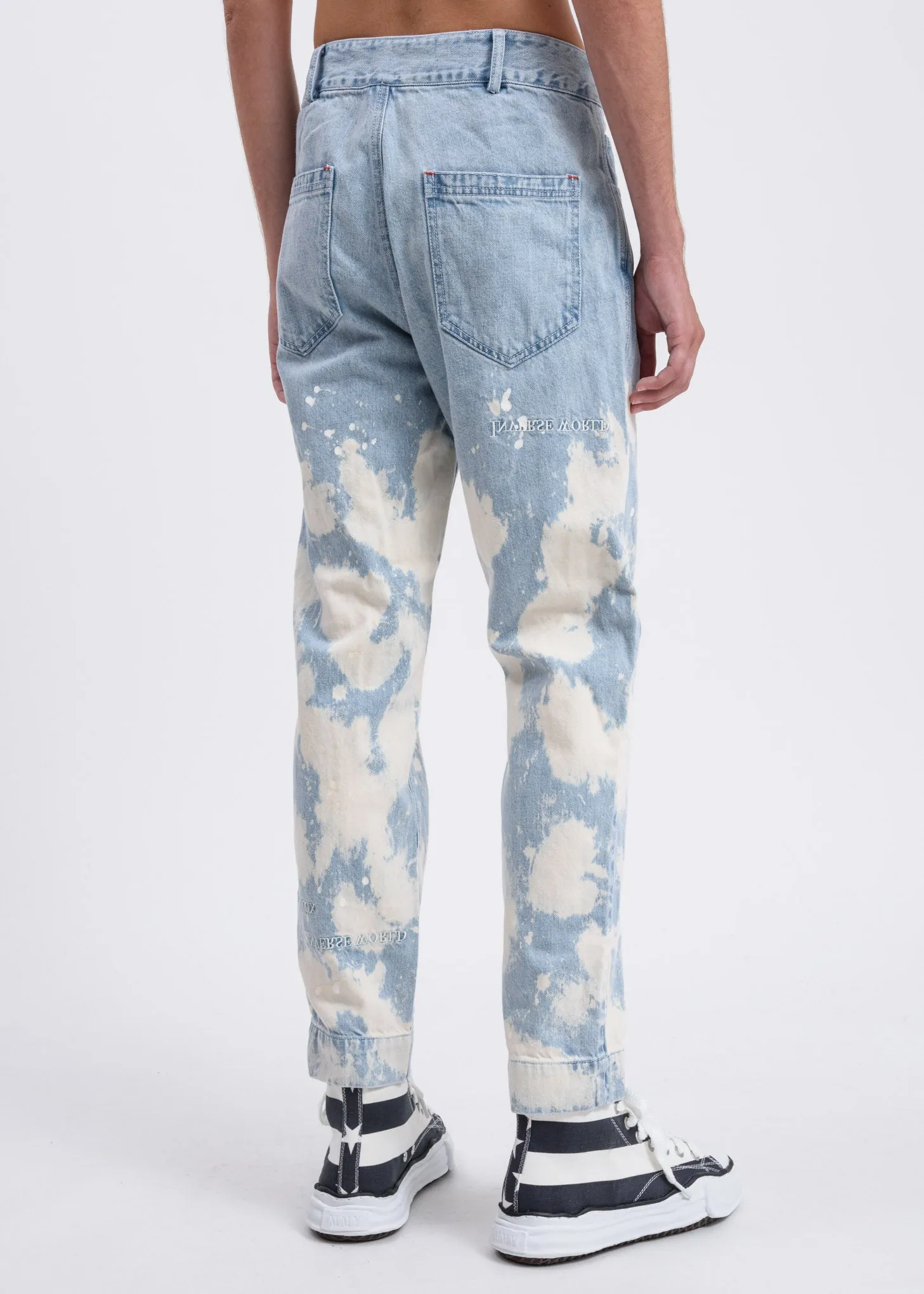 Splatter Denim Jeans