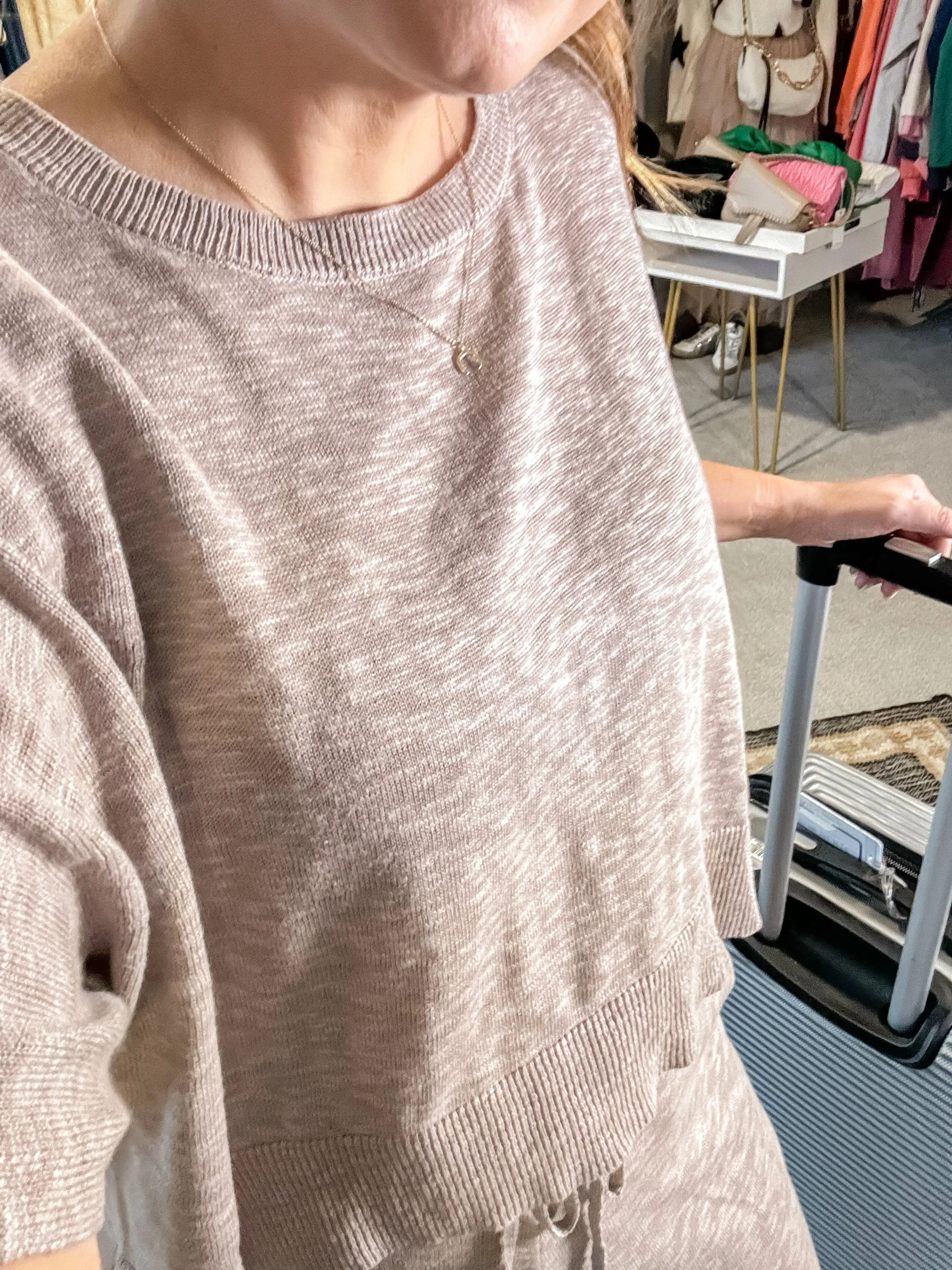 Two Piece Club Sweater Set