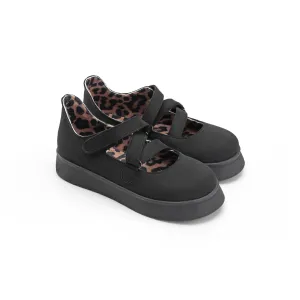 Urban Chic Mary Janes - Black