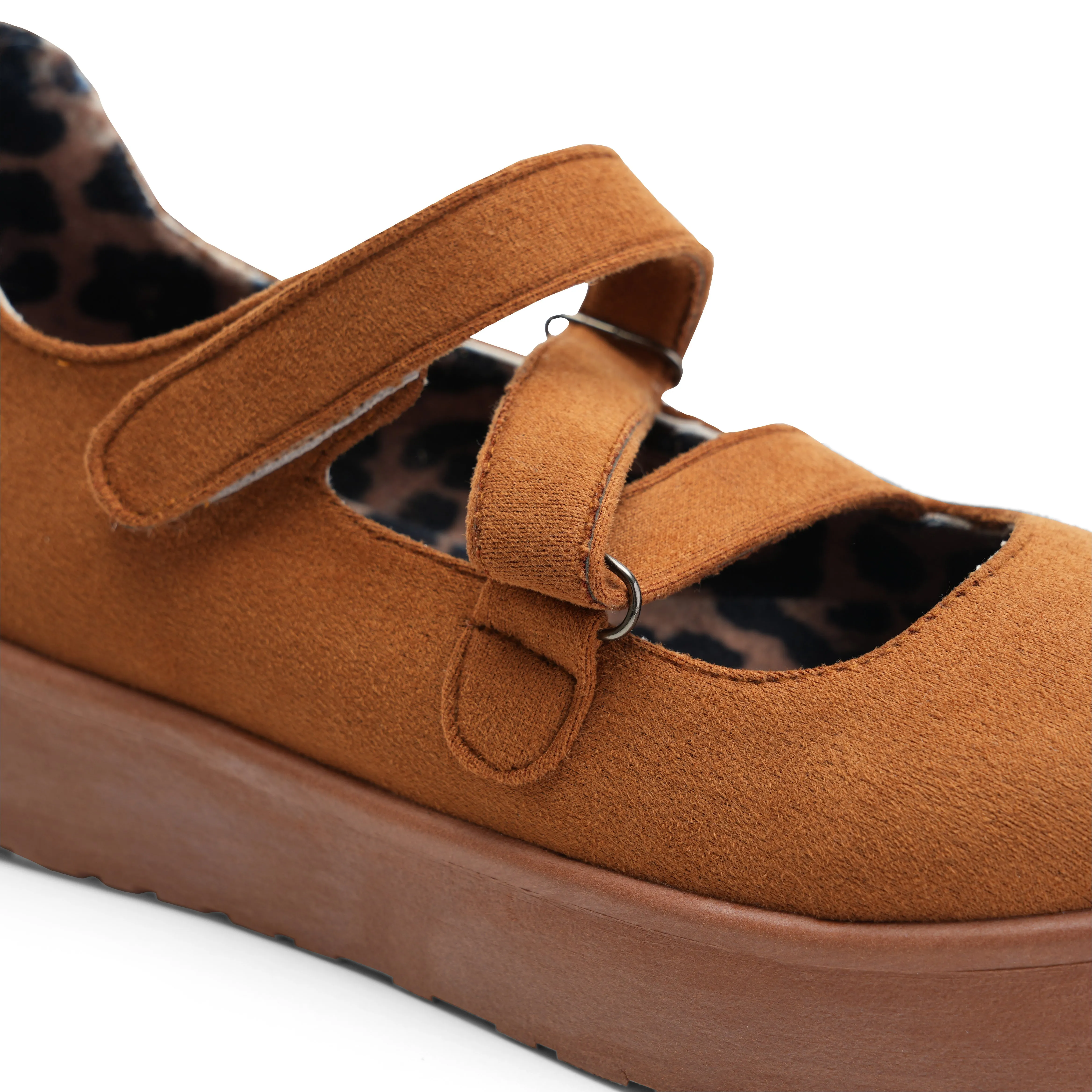 Urban Chic Mary Janes - Camel