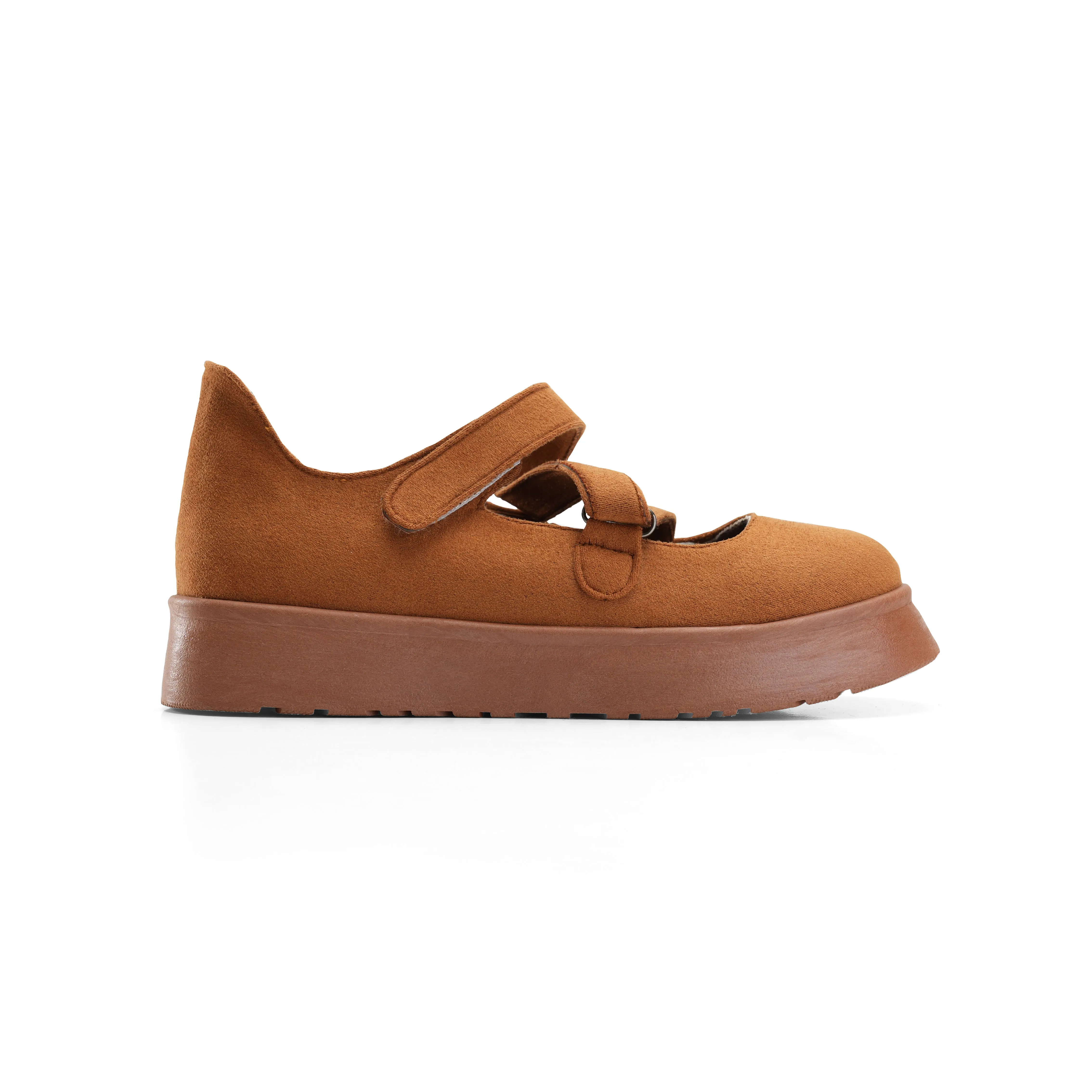 Urban Chic Mary Janes - Camel