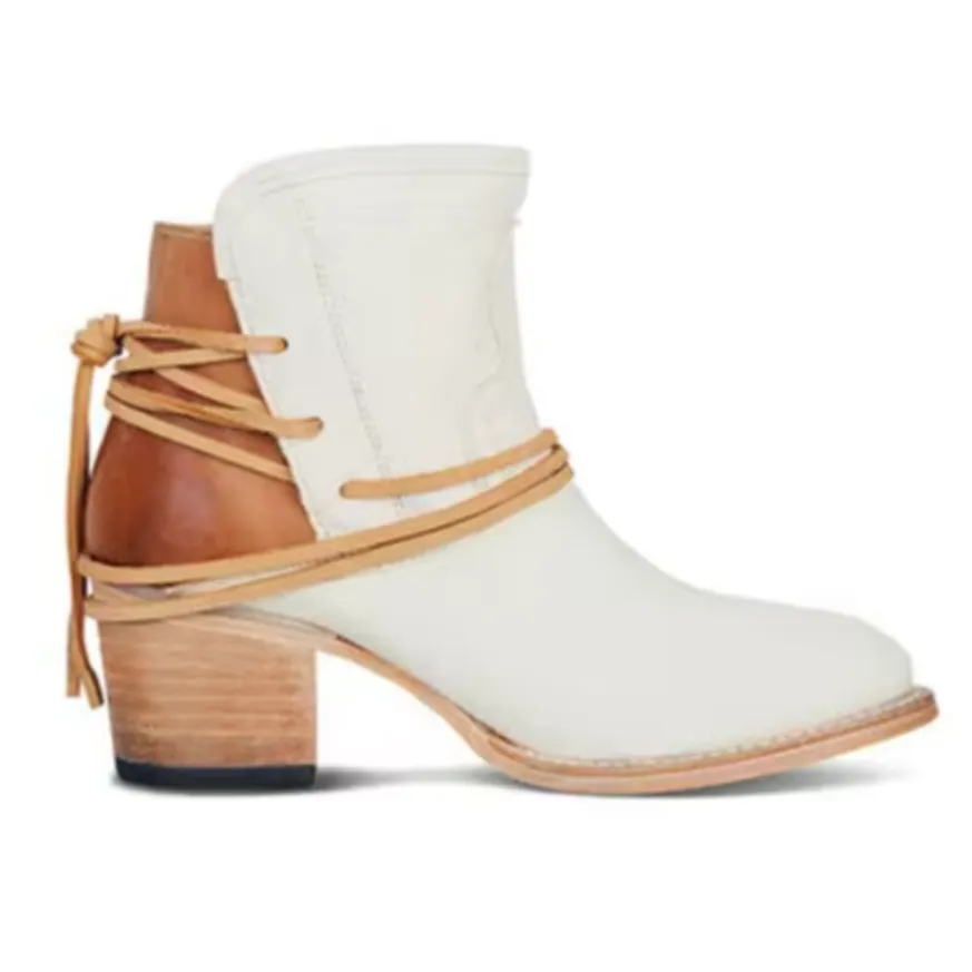 Wendy - Vintage Western Ankle Boots