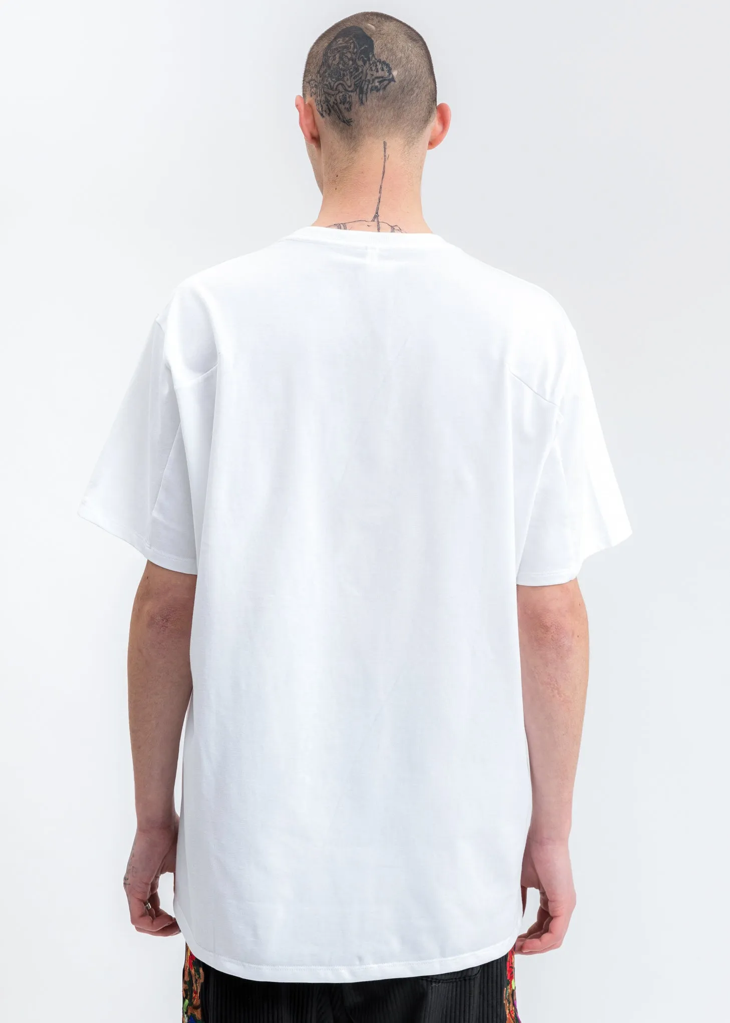 White Not Birthday Embroidery T-Shirt