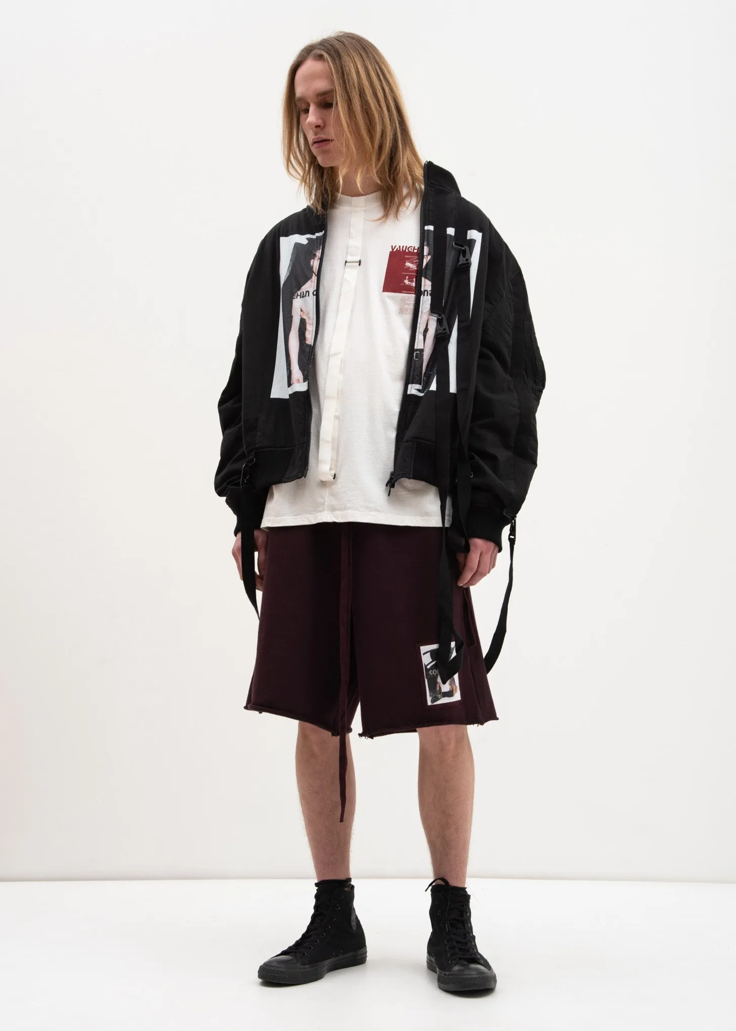 White Relaxed Fit T-Shirt Vaughan