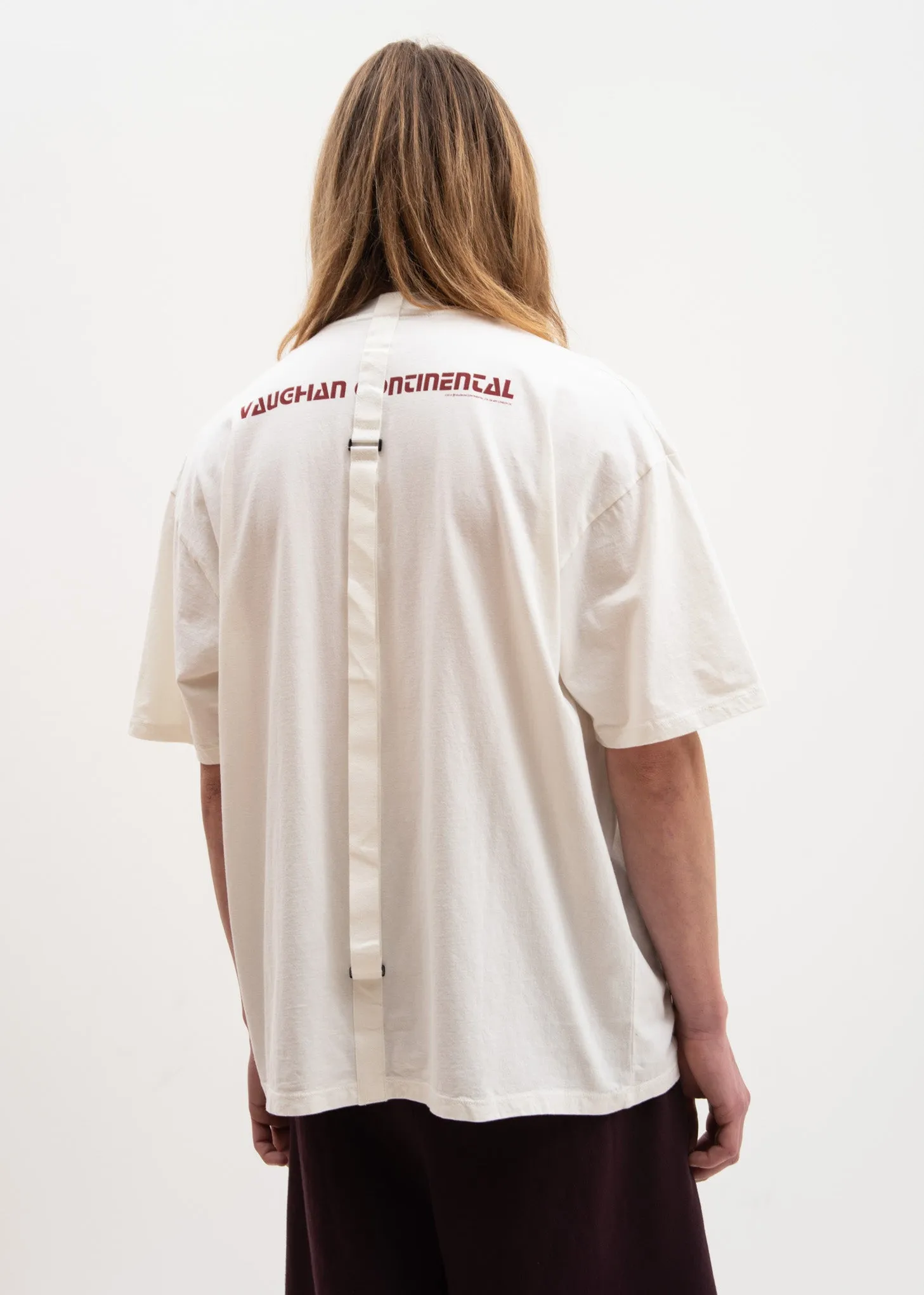 White Relaxed Fit T-Shirt Vaughan