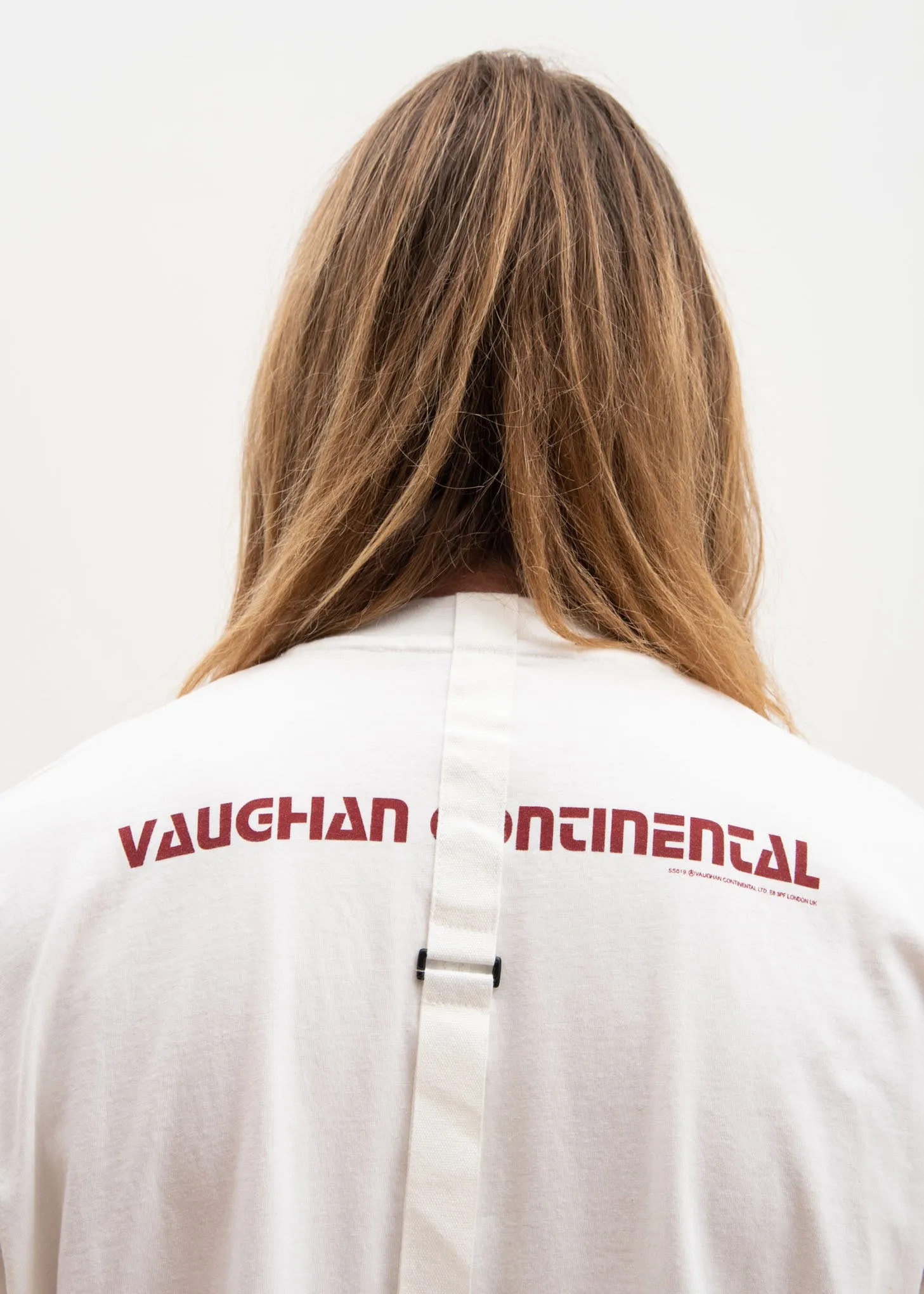 White Relaxed Fit T-Shirt Vaughan