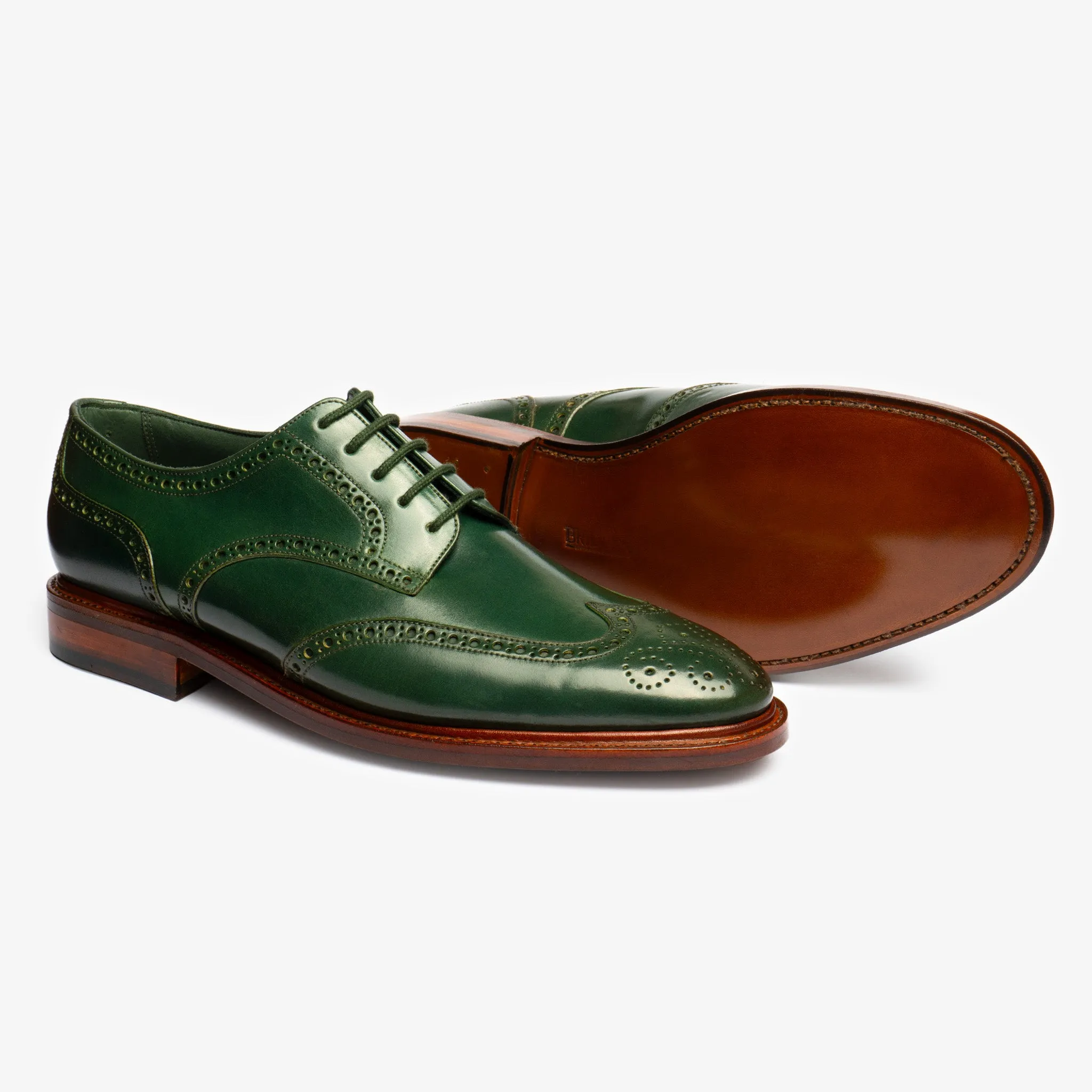 Wingtip Derby - Green Shell Cordovan - Zip Last