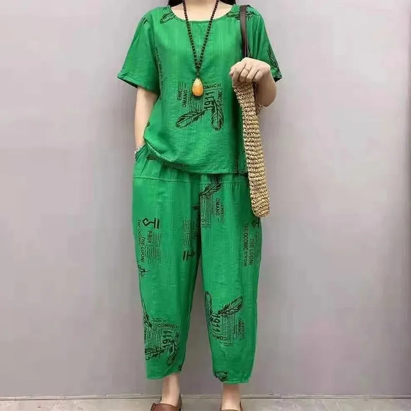 Woman Casual And Loose 2-piece Set