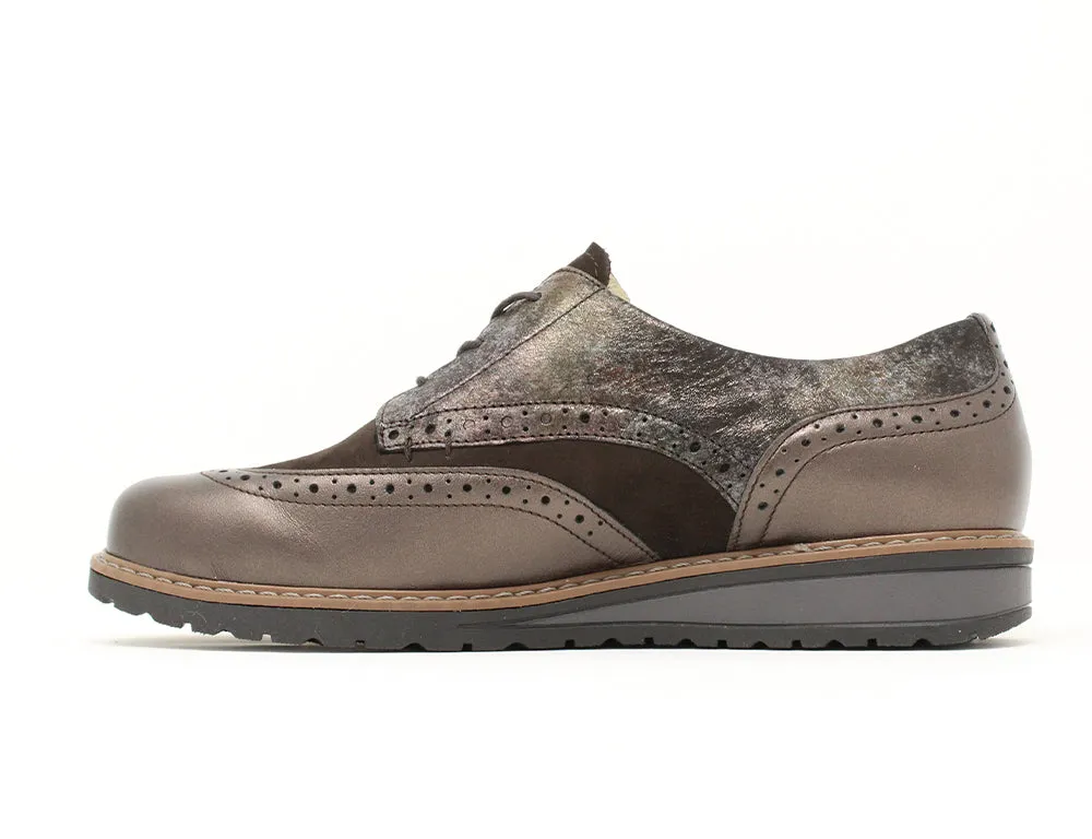 Womens Comfortable Havida Memphis Brown Shoes