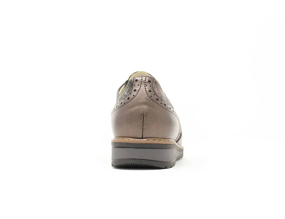 Womens Comfortable Havida Memphis Brown Shoes