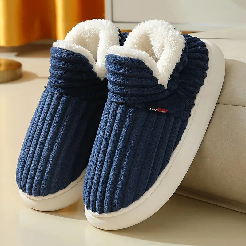 Women’s Winter Fur Slippers ❄️🧸 – Cozy Plush Indoor Slides 👢 | FurEase
