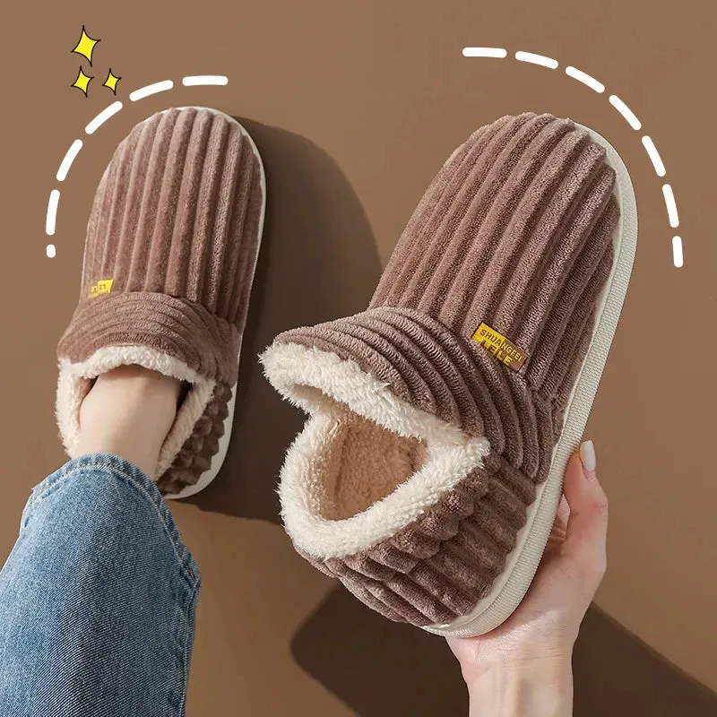 Women’s Winter Fur Slippers ❄️🧸 – Cozy Plush Indoor Slides 👢 | FurEase