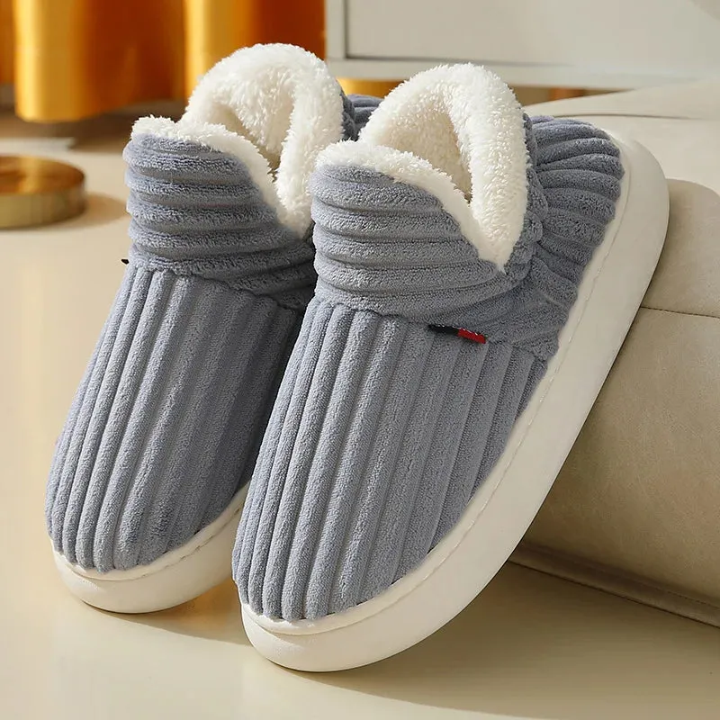 Women’s Winter Fur Slippers ❄️🧸 – Cozy Plush Indoor Slides 👢 | FurEase