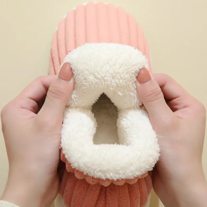 Women’s Winter Fur Slippers ❄️🧸 – Cozy Plush Indoor Slides 👢 | FurEase