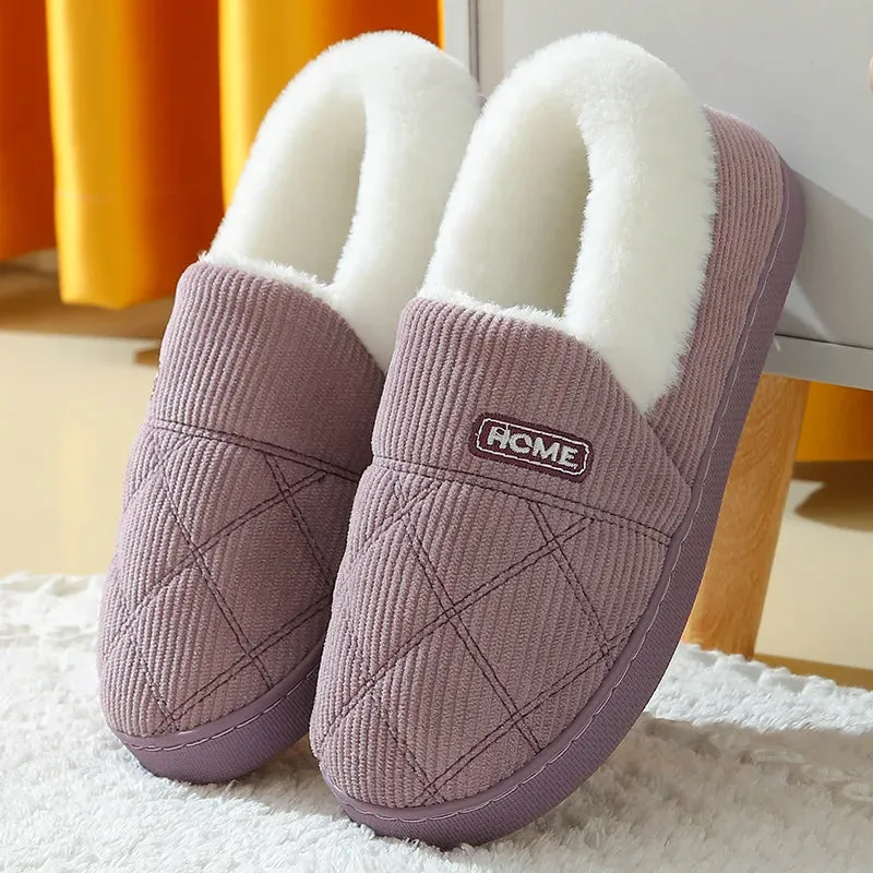 Women’s Winter Fur Slippers ❄️🧸 – Cozy Plush Indoor Slides 👢 | FurEase