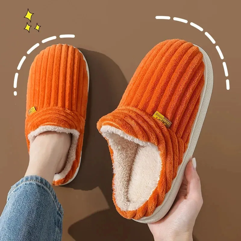 Women’s Winter Fur Slippers ❄️🧸 – Cozy Plush Indoor Slides 👢 | FurEase