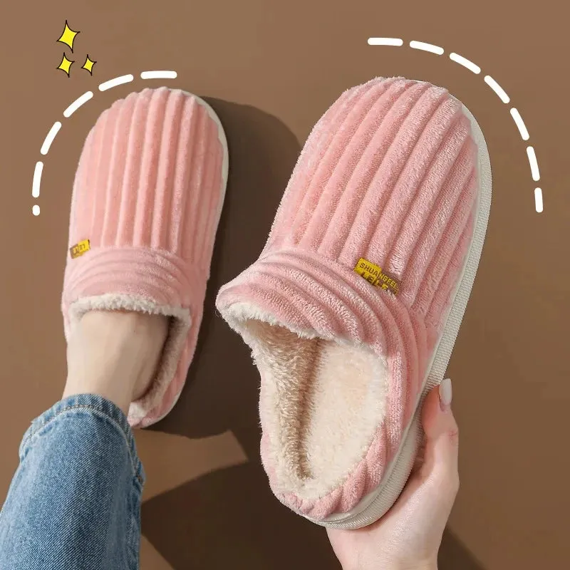 Women’s Winter Fur Slippers ❄️🧸 – Cozy Plush Indoor Slides 👢 | FurEase